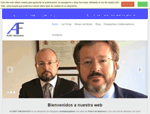 Tablet Screenshot of florit-abogados.com